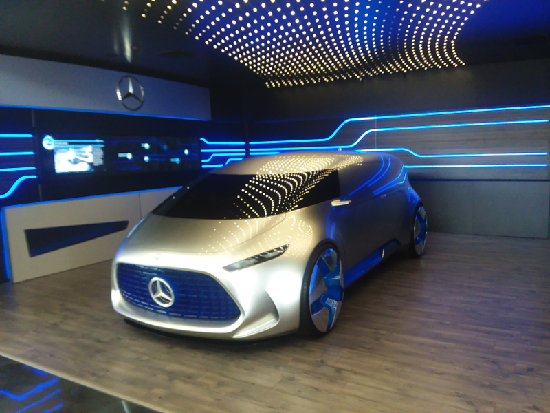 Illustration for article titled The Mercedes Benz Visitor Center :D